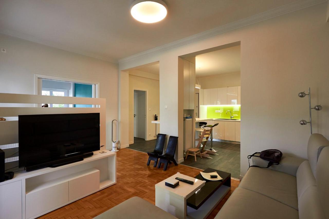 Fully Renovated, Family-Friendly Apartment, Next To A Huge Green Park, In Athens Center Екстериор снимка